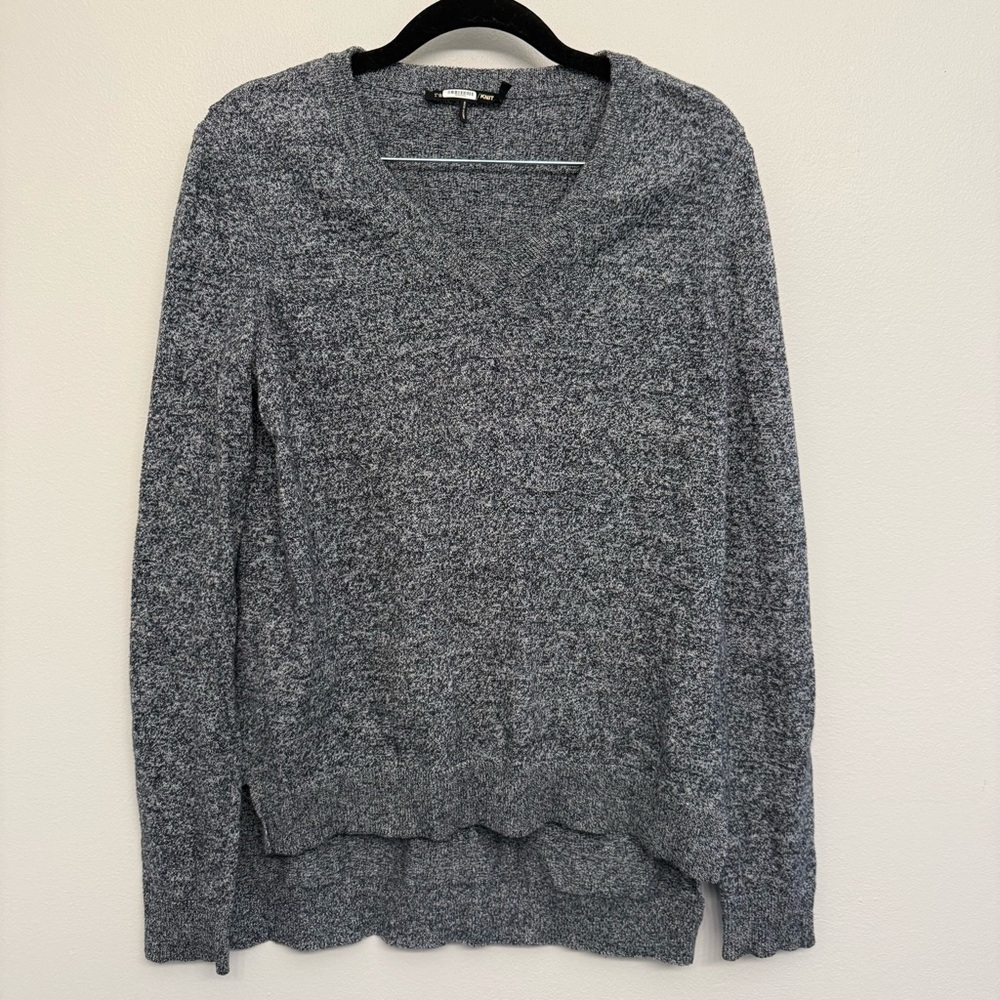 Rag & bone Gray V-Neck Sweater
